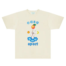 Casablanca T Shirts Street High-quality pure cotton