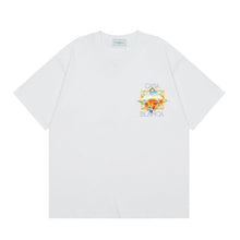 Casablanca T SHIRTS High-quality pure cotton streetwear