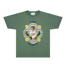 Casablanca T Shirts Street High-quality pure cotton
