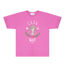 Casablanca T Shirts Street High-quality pure cotton