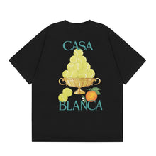 Casablanca T SHIRTS High-quality pure cotton streetwear