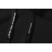OFF Marker Graffiti Arrow Pullover Hooded Sweater