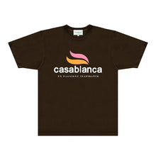 Casablanca T Shirts Street High-quality pure cotton