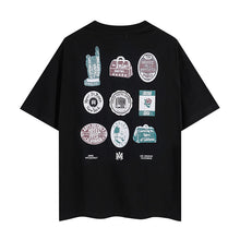 Amiri T Shirts Red text