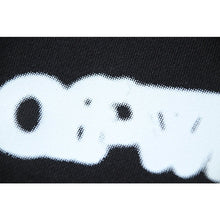 OW three-dimensional arrow pattern pullover hooded sweater
