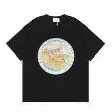Casablanca T SHIRTS High-quality pure cotton streetwear