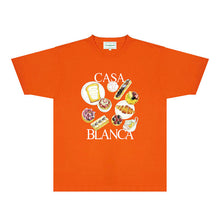 Casablanca T Shirts Street High-quality pure cotton