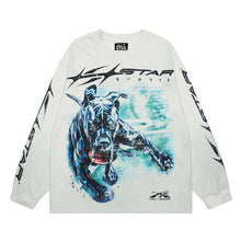 HS Long Sleeve Shirts Hip-hop loose oversize